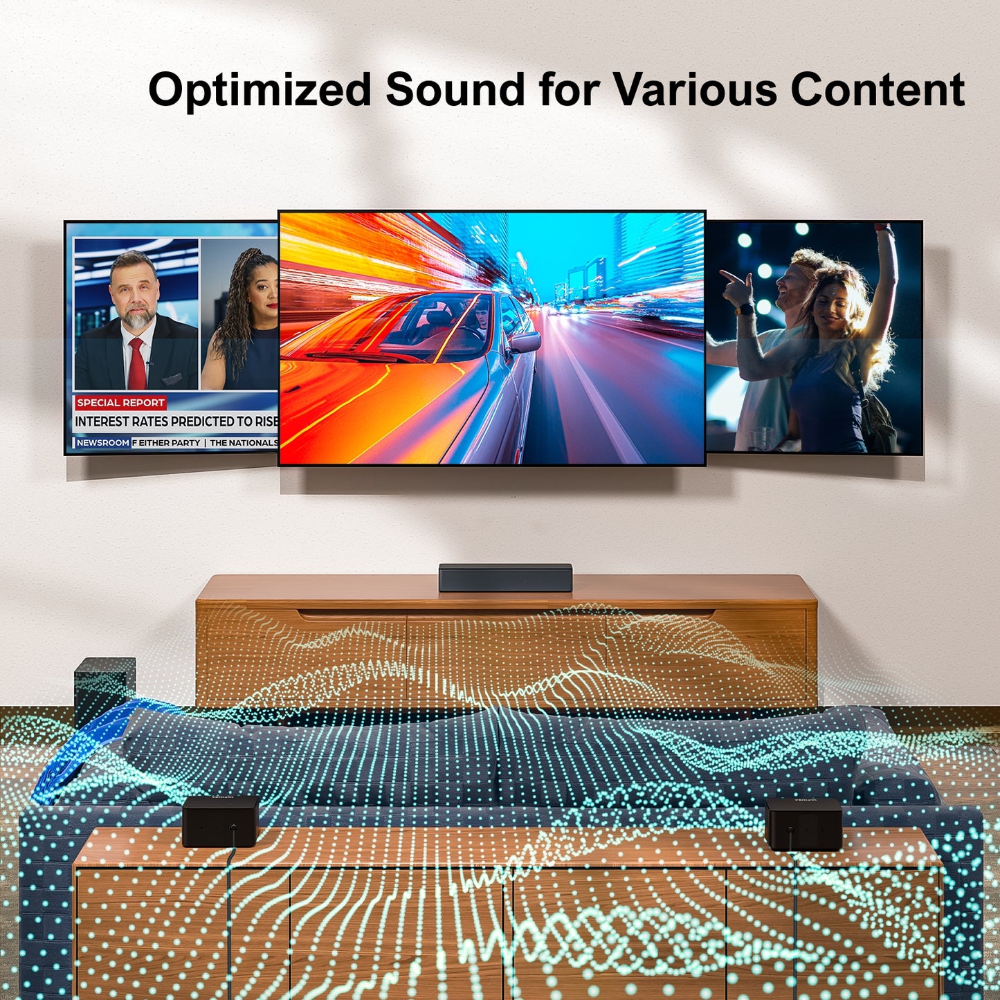 Poseidon M3T 5.1 Soundbar