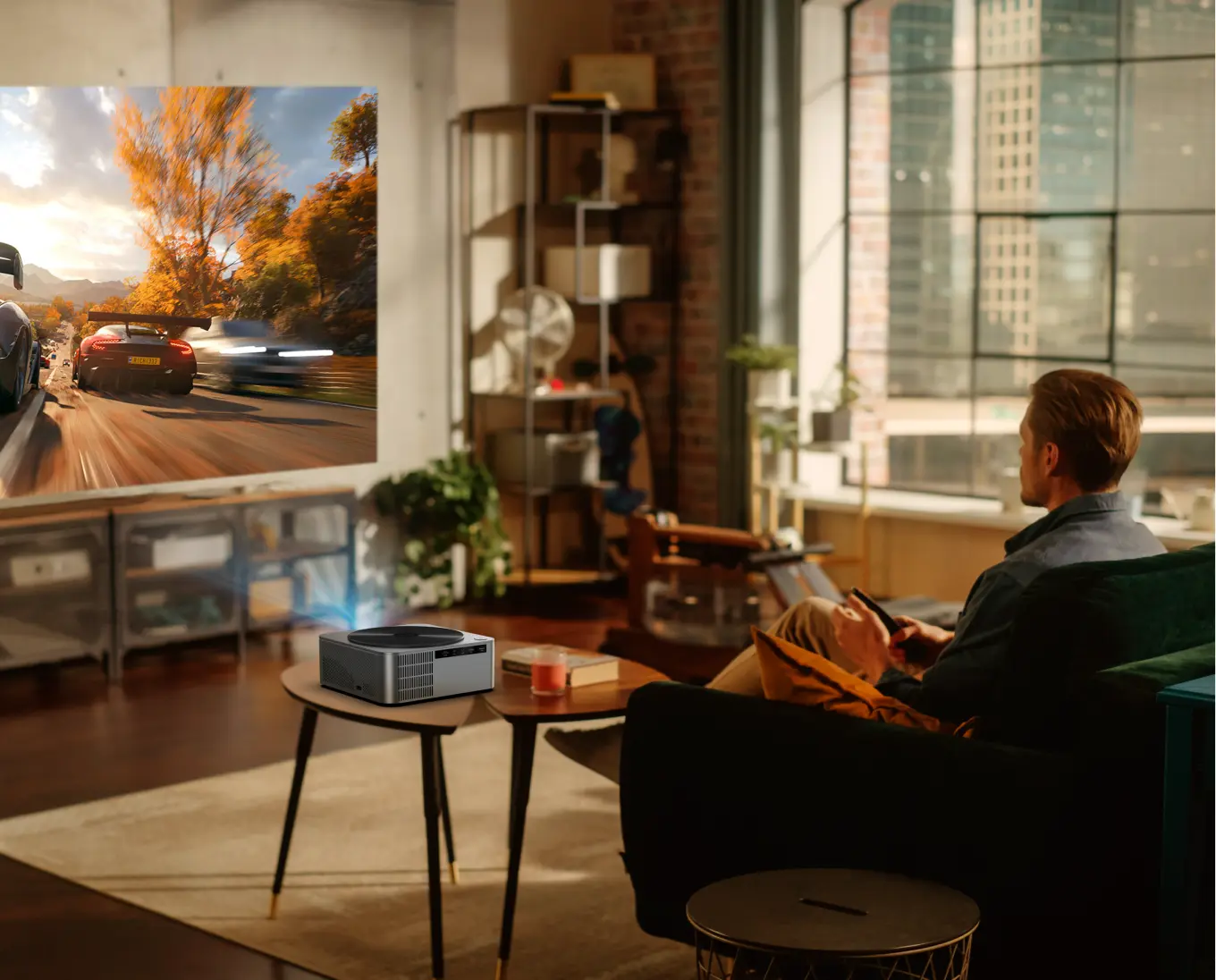 Apollo P40 Projector & Nova S70 Soundbar Bundle