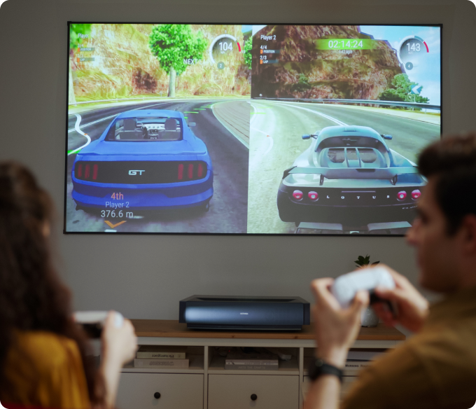 Thor T60 & Laser TV ALR Cinematic Screen