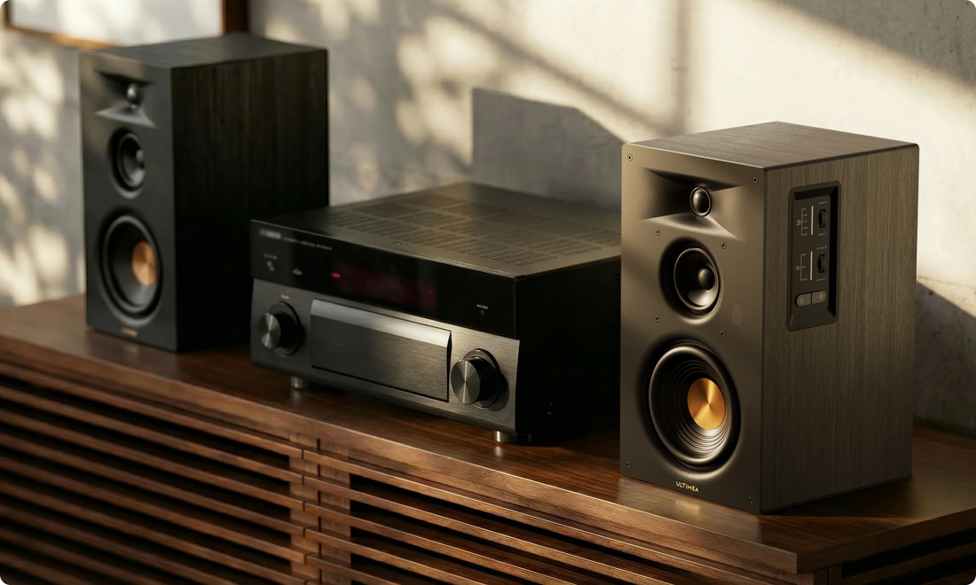 Meet Ultimea BS-3: Ultimea's First 3-Way Bookshelf Speakers