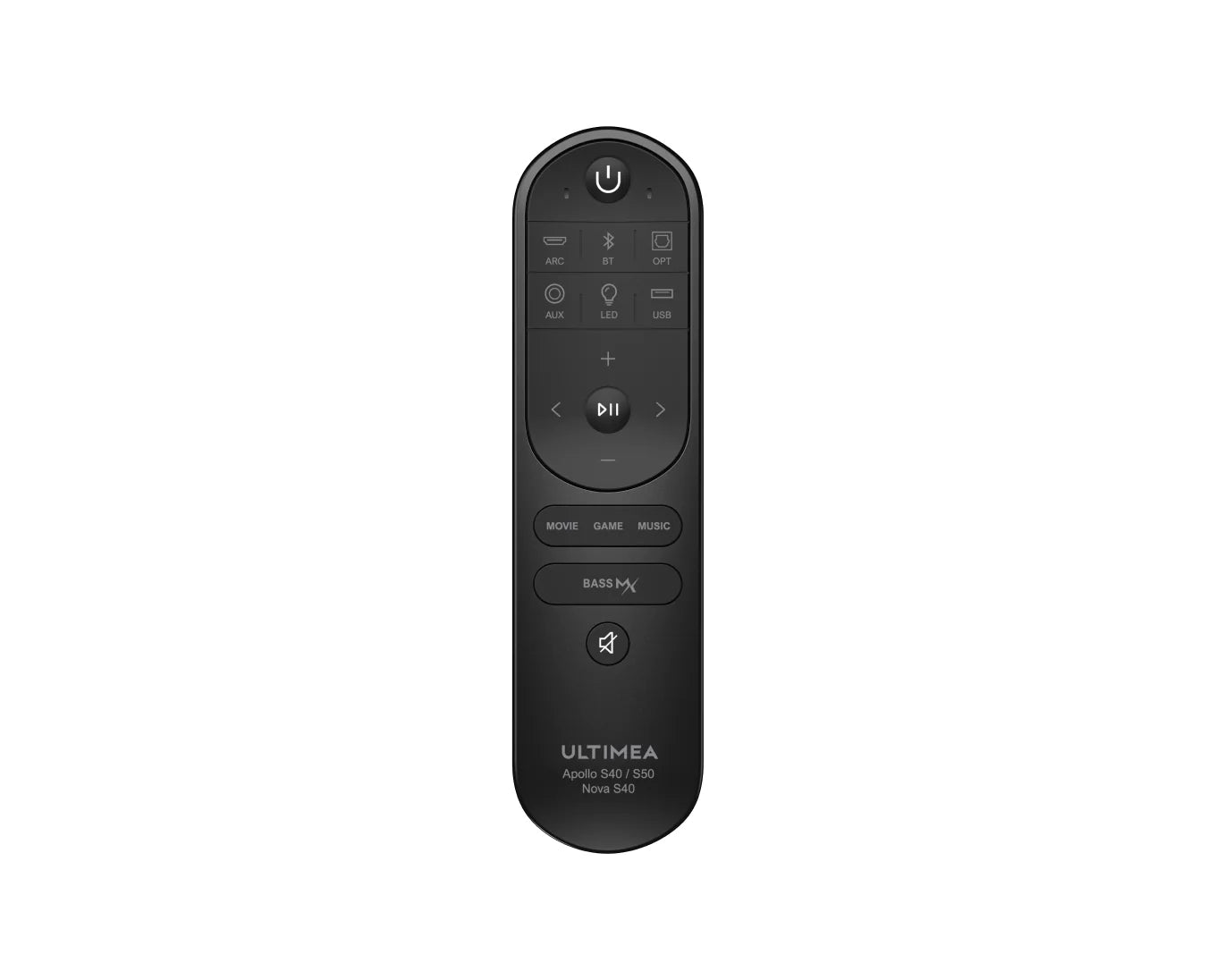 Apollo S50 Soundbar Remote Control