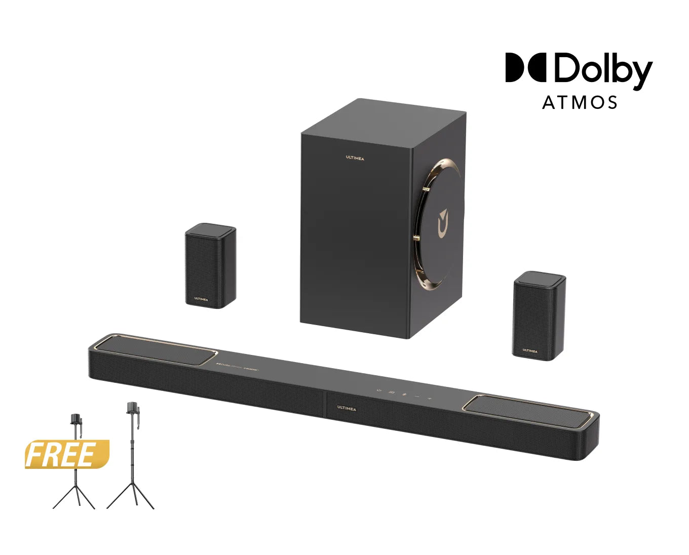 Skywave F40 Boom 5.1.2 Soundbar + Free Gift