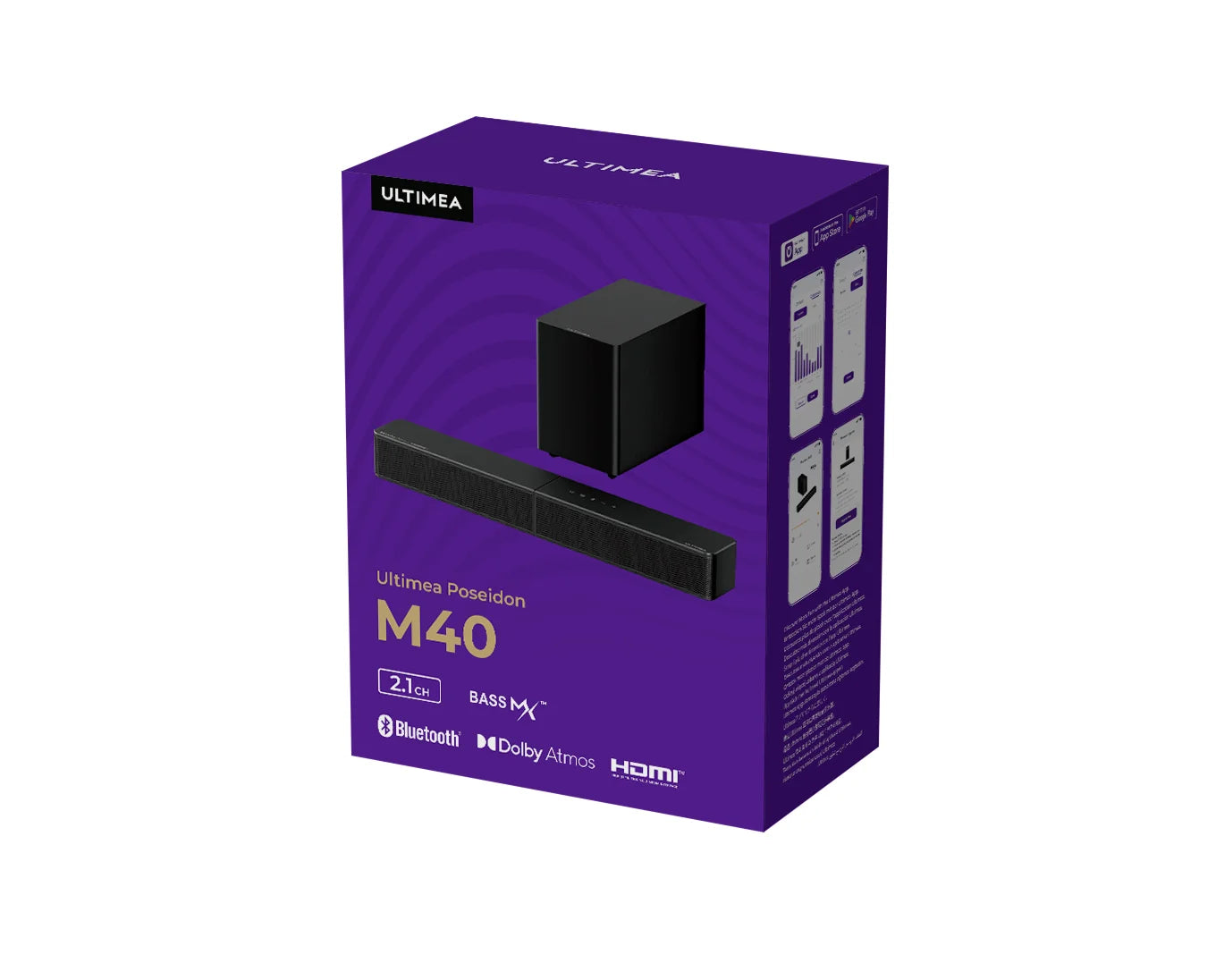 Poseidon M40 2.1 Soundbar