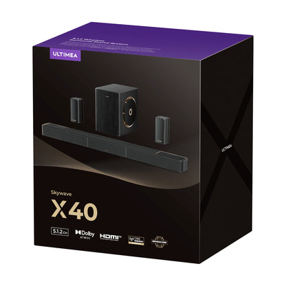 Skywave X40 5.1.2 Soundbar + Free Gift