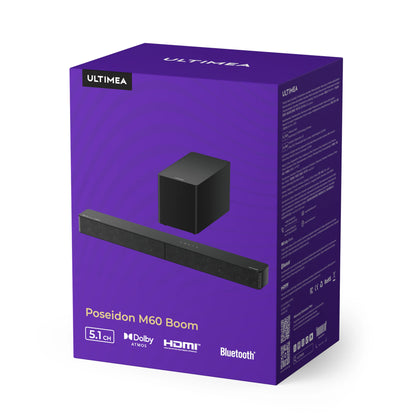 Poseidon M60 Boom 5.1 Soundbar - Pre Order