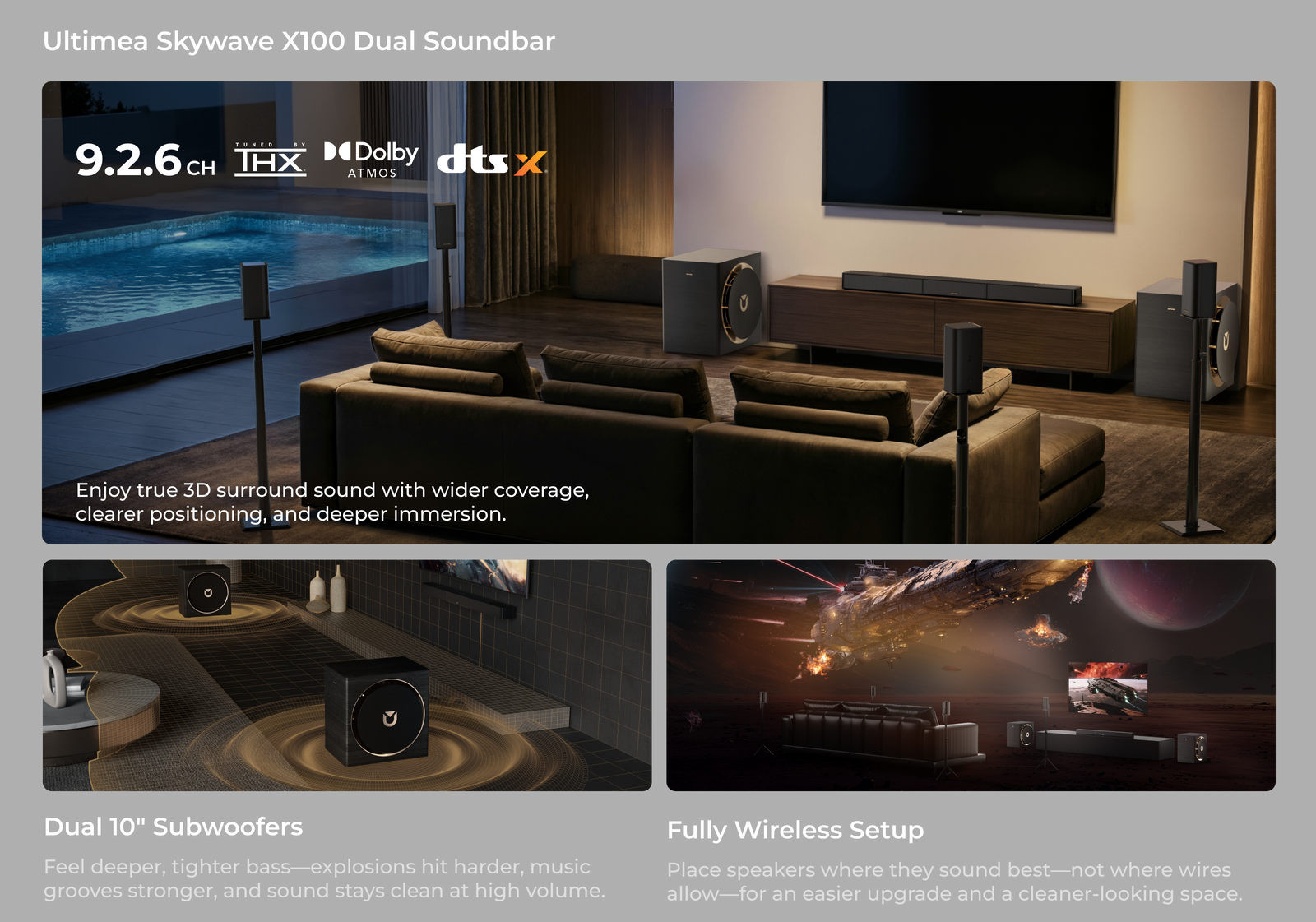 Built for Cinematic Vision & Sound