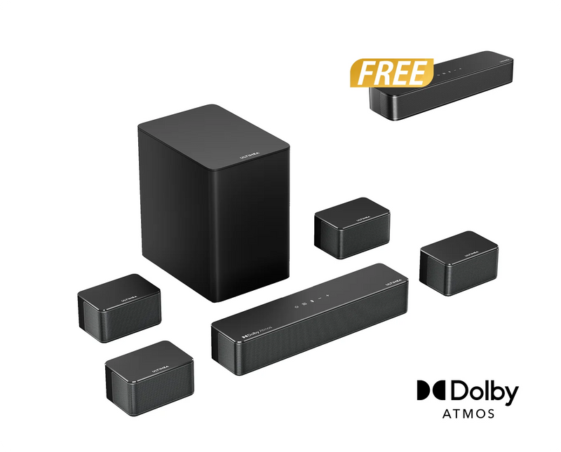 Poseidon D80 Boom Dolby Atmos Soundbar + Free Gift - Pre Order