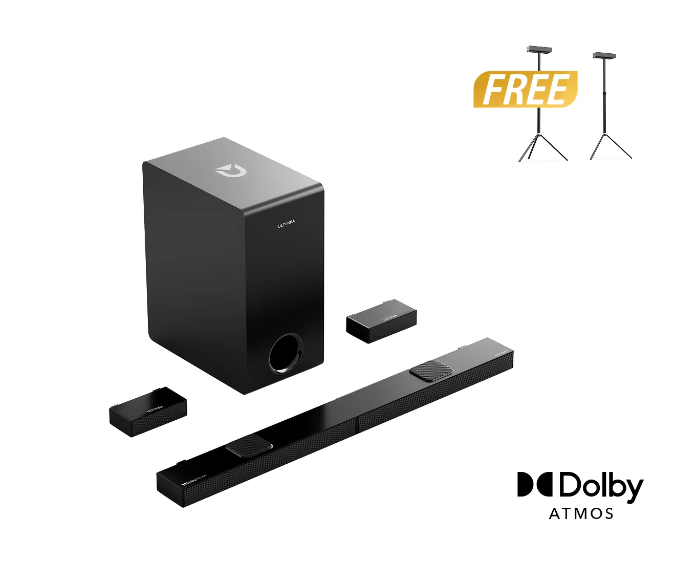 Nova S80 Dolby Atmos Soundbar+ Free Gift