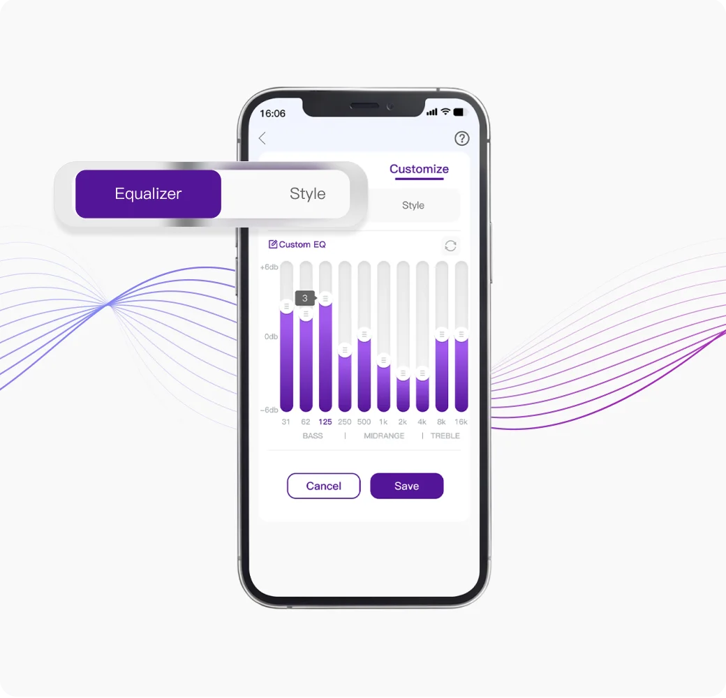10 Bands Equalizer Settings