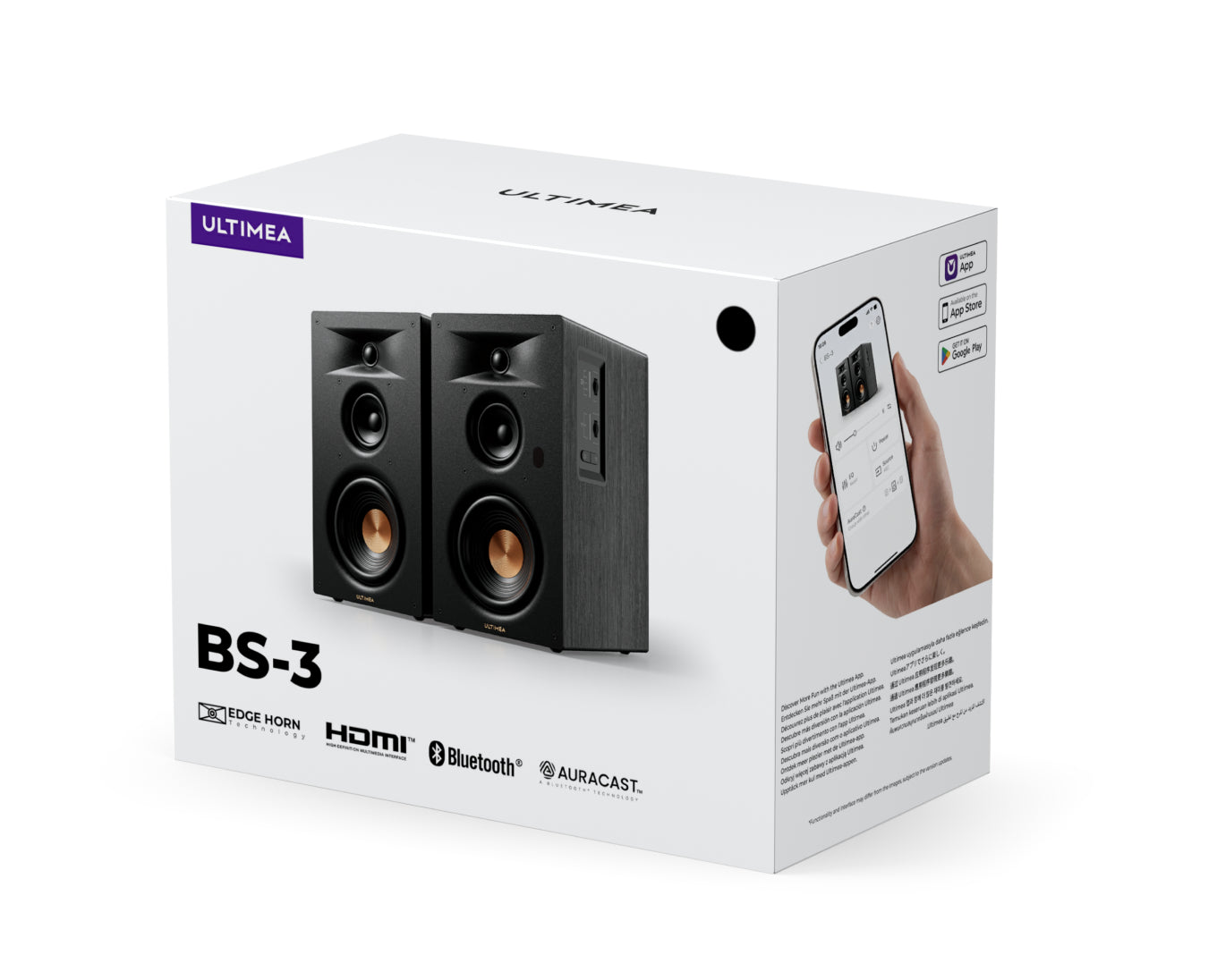 BS-3 3-Way Bookshelf Speakers