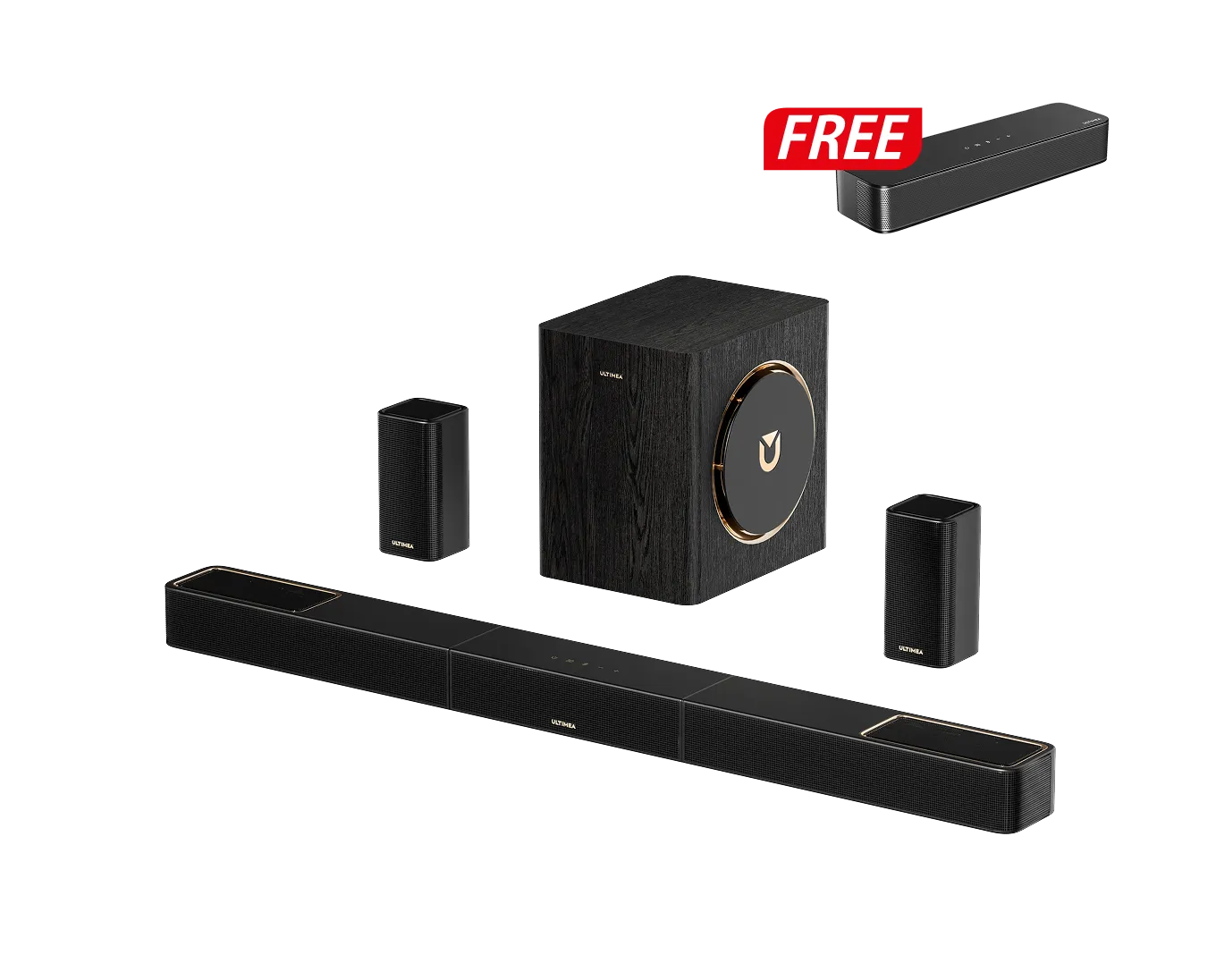 Skywave X40 5.1.2 Soundbar + Free Gift