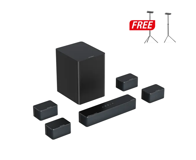 Poseidon D80 Dolby Atmos Soundbar + Free Gift