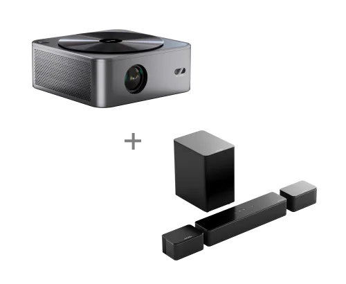 Apollo P40 Projector & Poseidon D50 Soundbar Bundle
